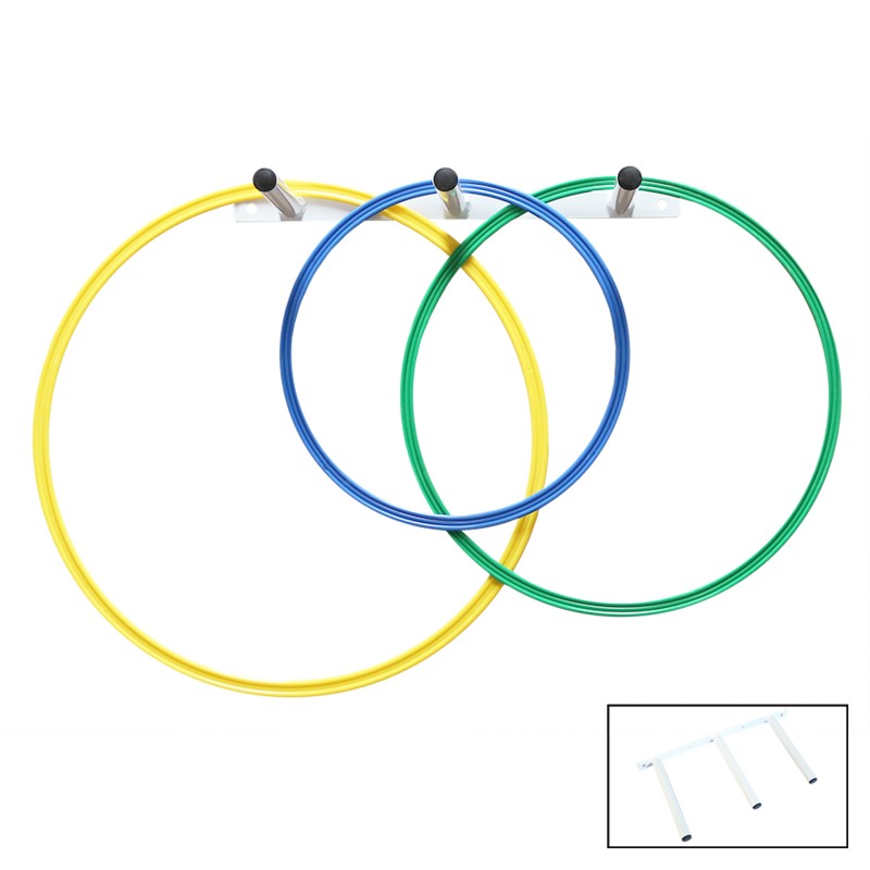 Soporte metalico para aros y cuerdas modelo iii