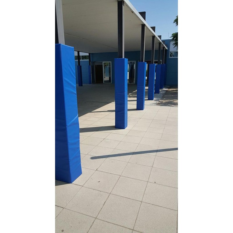 Proteccion columna cuadrada o rectangular deluxe 2 mt altura grosor 5 cm -metro lineal-