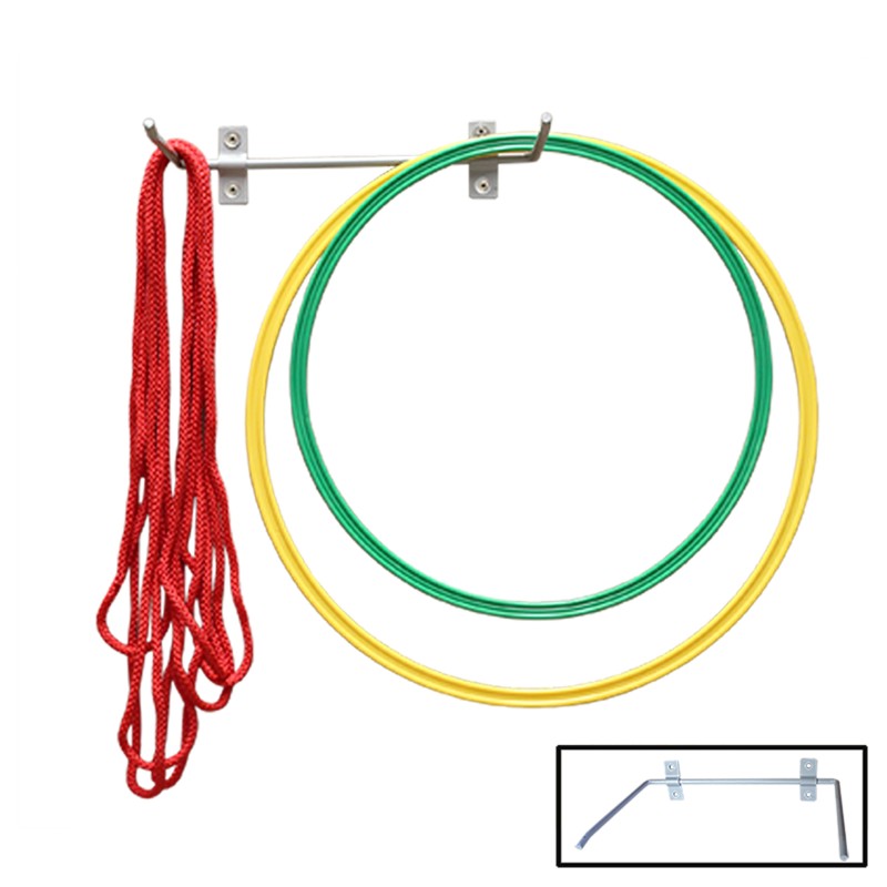 Soporte metalico colchonetas, aros y cuerdas new